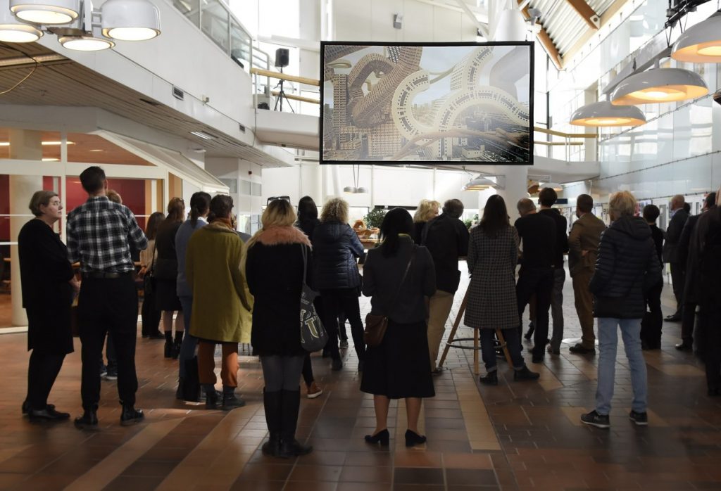 Film programme 2018, exhibition opening. Photo Ingmarie Andersson.
