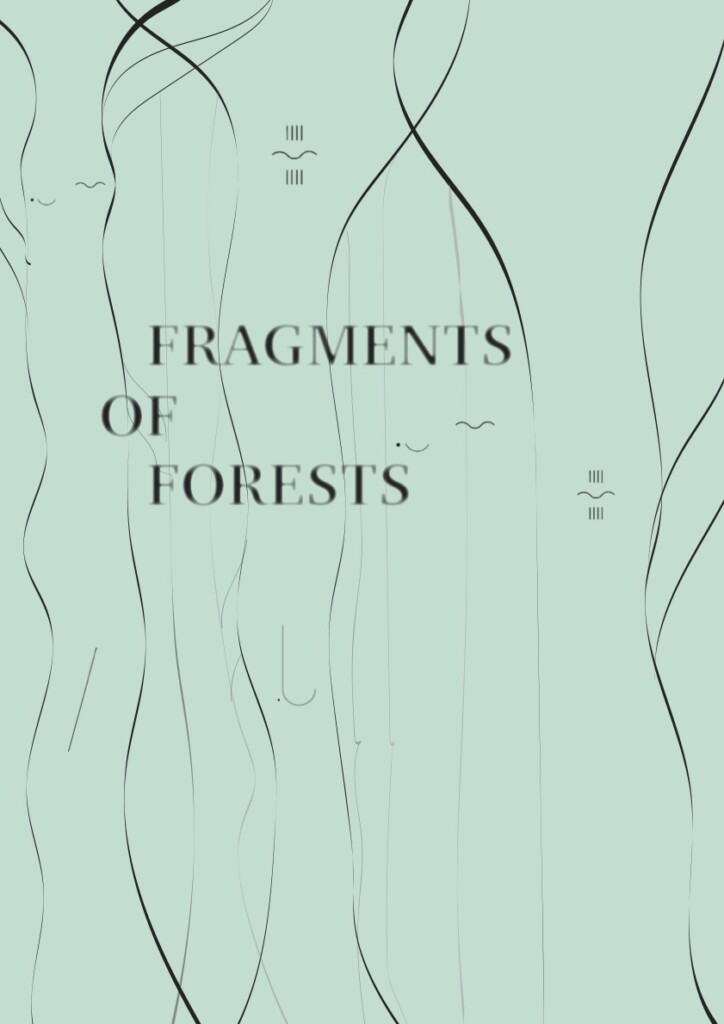 'Fragments of Forests' on green background