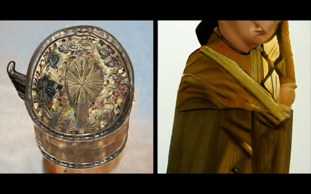 Nora Al-Badri, ’Babylonian Vision’, 2020, GAN-generated video, film still.
