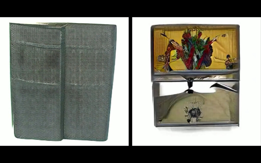 Nora Al-Badri, ’Babylonian Vision’, 2020, GAN-generated video, film still.