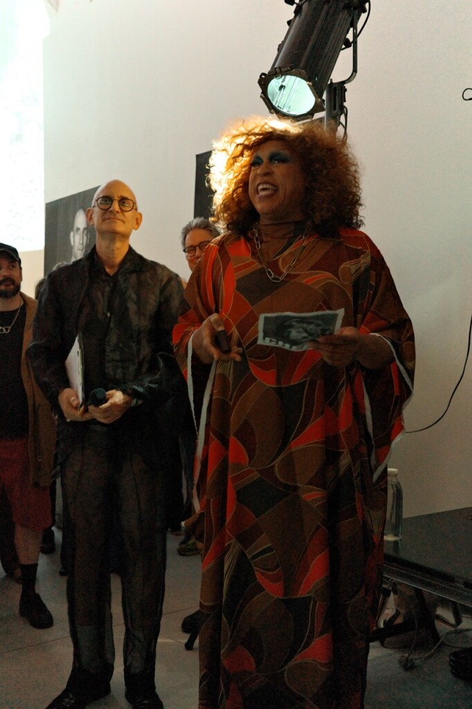 Vaginal Davis and Marc Siegel in 'A World Where Nothing Is Private'. Photo: Erica Moon-Nam Lindberg