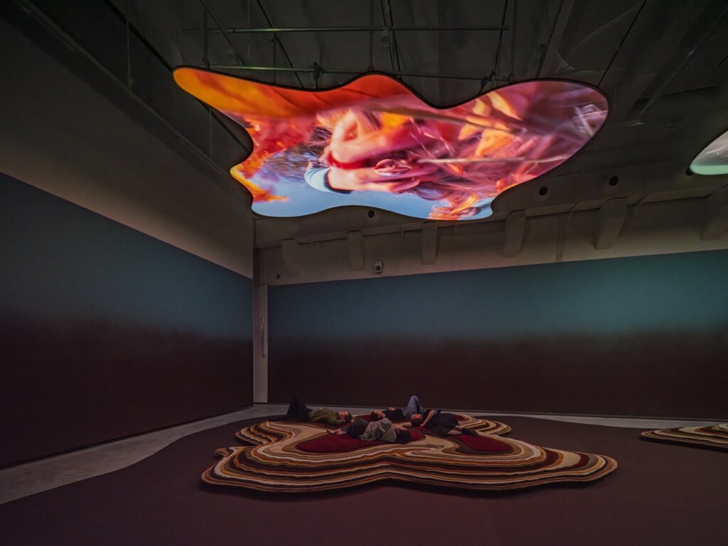 Pipilotti Rist, 'Gravity, Be My Friend', 2007. Photo: Jean-Baptiste Béranger