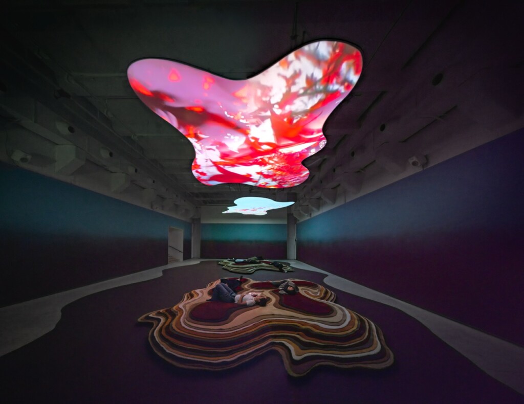 Installation view, 'Gravity, Be My Friend', 2007. Photo Jean-Baptiste Béranger
